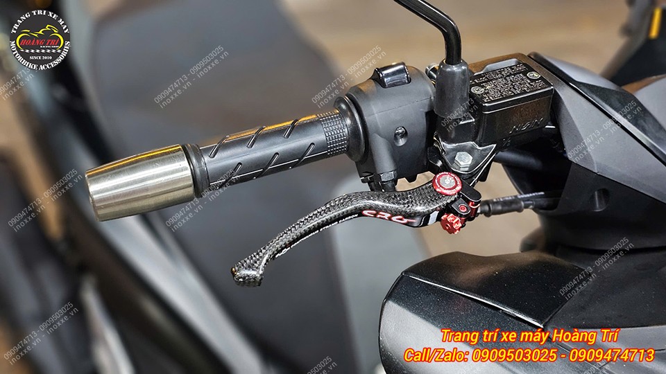 Tay thắng CRG Carbon lắp chuẩn xe  ADV 150/160, PCX 160, Vario 160 (2 đĩa)